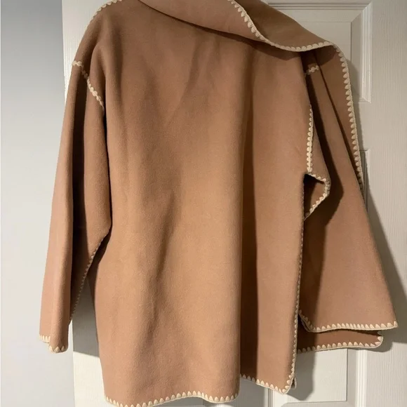 NWT Quince Double-Faced 100% Merino
Wool Scarf Coat - Large - Picture 6 of 10